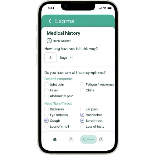 MiniDoc app – Share with Doctor
